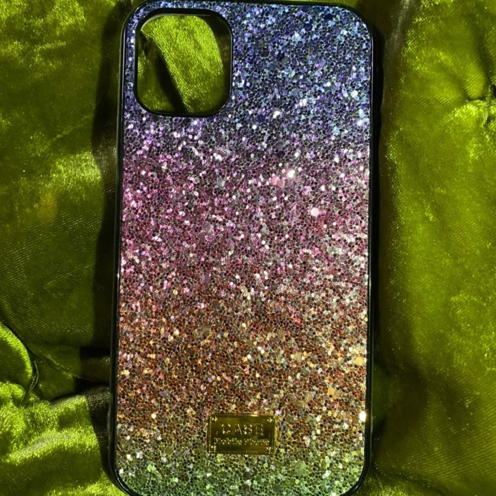 iPhone 11 glitter case